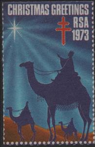 Stamp, Tuberculosis Christmas Seal, Cinderellas,  , Camels, Christmas, Tuberculosis / TBC