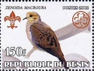 Stamp, Various Pigeons, Cinderellas,  , Birds, Pigeons