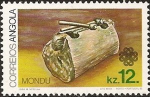 Stamp, Mondu, Angola,  