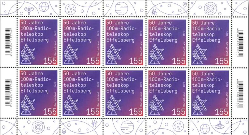 Effelsberg Radio Telescope, 50th Annivesary