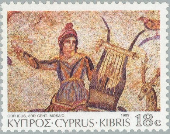 Paphos Mosaics - Orpheus, 3rd cent. A.D.