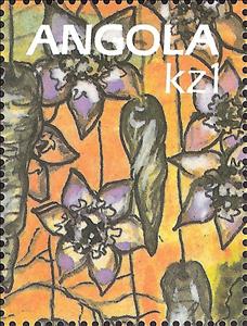 Stamp, International Year of Literacy, Angola,  