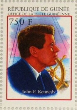Stamp, President John F. Kennedy, Guinea,  , Heads of State