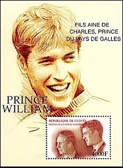 Prince William with Prince Charles