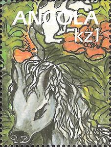 Stamp, International Year of Literacy, Angola,  