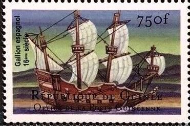 Spanish galleon, 16th Cent.