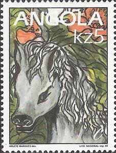 Stamp, International Year of Literacy, Angola,  