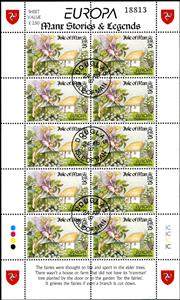 Mini Sheet, The Tramman Tree, Isle of Man,  