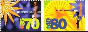 Summer stamps 1992 - from booklet