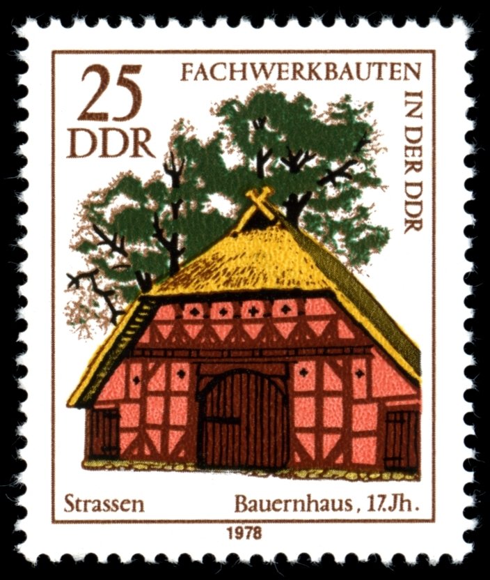 Farmhouse, road