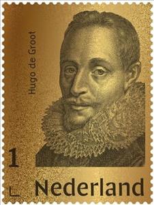 Stamp, Hugo de Groot, Netherlands- Personalized stamps,  