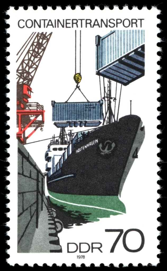Loading on ship