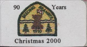 Stamp, 90th Anniversary of Scout Group, Personalized and Private Mail Stamps,  , Christmas, Scouting
