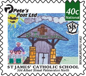 Children' Drawings St James Catholic School. Gates