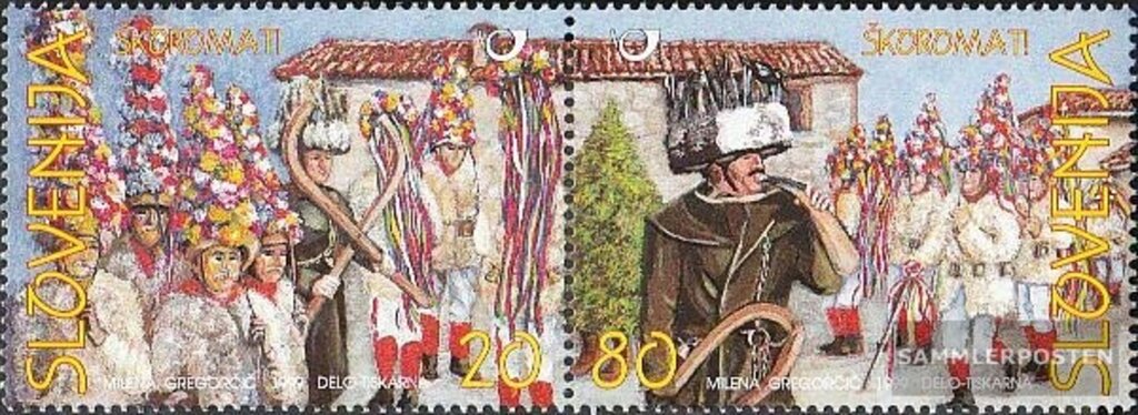 Folklore - Masks ("Škoromati from Brkini")