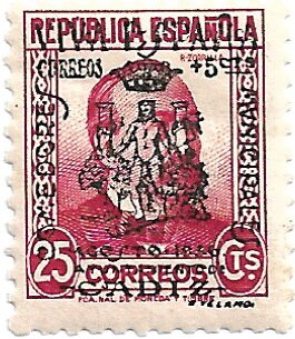 Manuel Ruiz Zorilla with Cadiz overprint (Typographed)