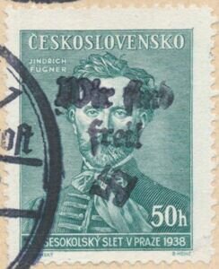 Jindrich Fügner, overprinted