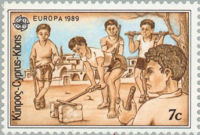EUROPA/CEPT 1989 - Children's Games, Ligrin