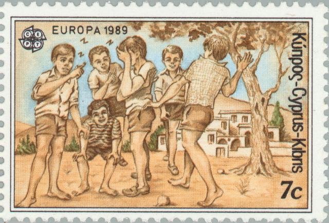 EUROPA/CEPT 1989 - Children's Games, Zezeros