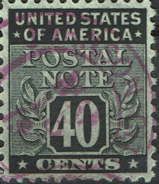 Postal Notes 40c