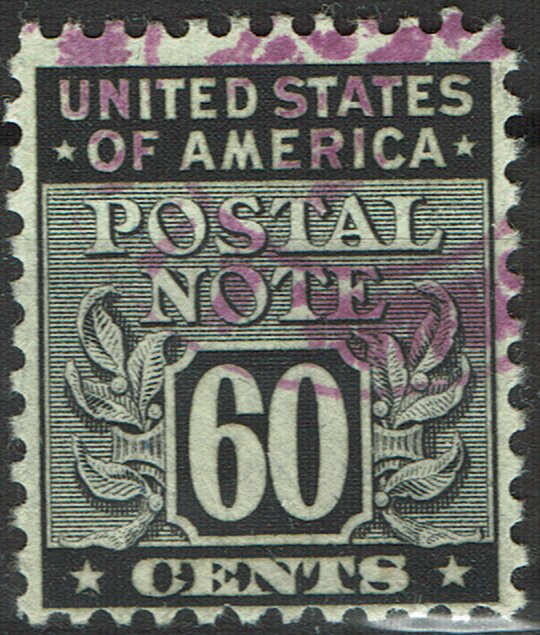 Postal Notes 60c