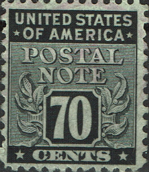 Postal Notes 70c