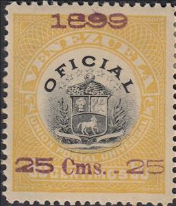 Stamp, Coat of Arms, Venezuela,  , Coats of Arms