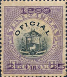 Stamp, Coat of Arms, Venezuela,  , Coats of Arms