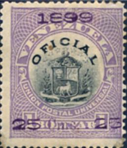 Stamp, Coat of Arms, Venezuela,  , Coats of Arms