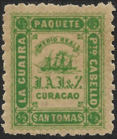 Ship Mail of Company Jesurun, Curacao