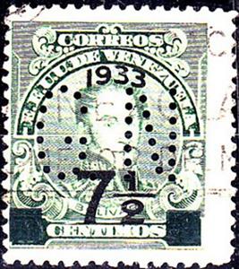 Stamp, Simón Bolívar, Venezuela,  , Famous People, Freedom Fighters, Heads of State, Independency Activists, Men