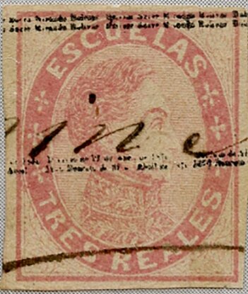 Simón Bolívar - Escuelas With Overprint