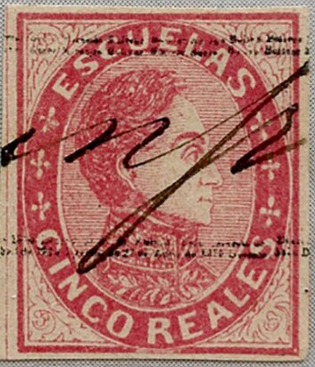 Simón Bolívar - Escuelas With Overprint