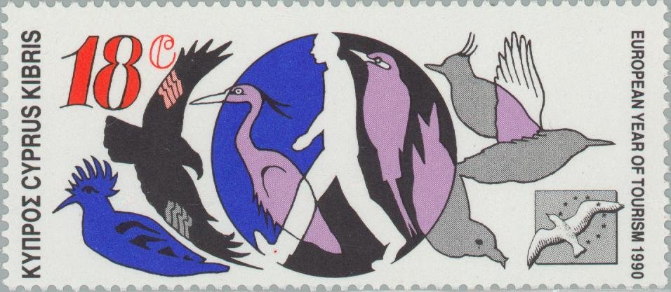 European Tourism Year - Man and Birds