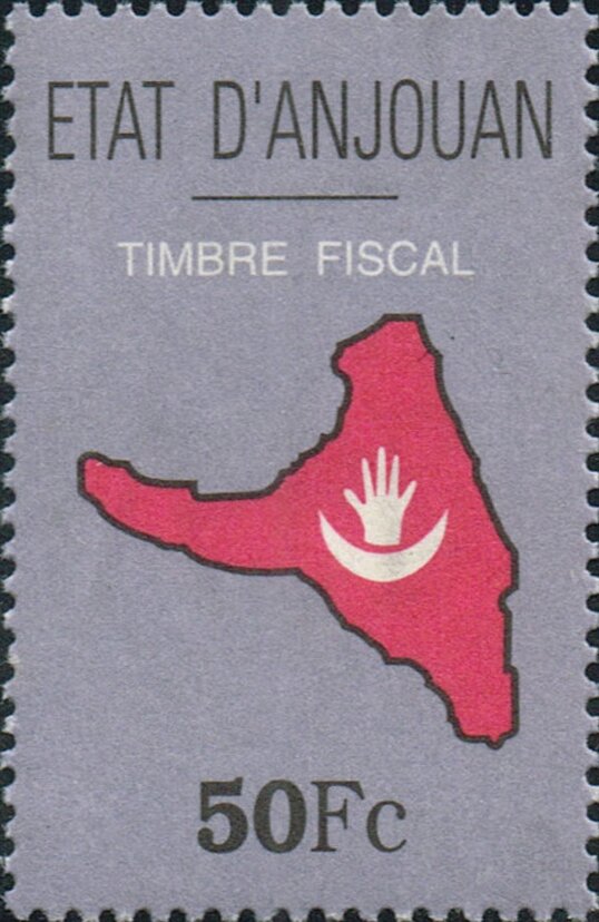 Map with flag
