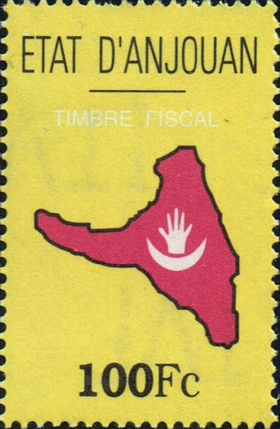 Map with flag