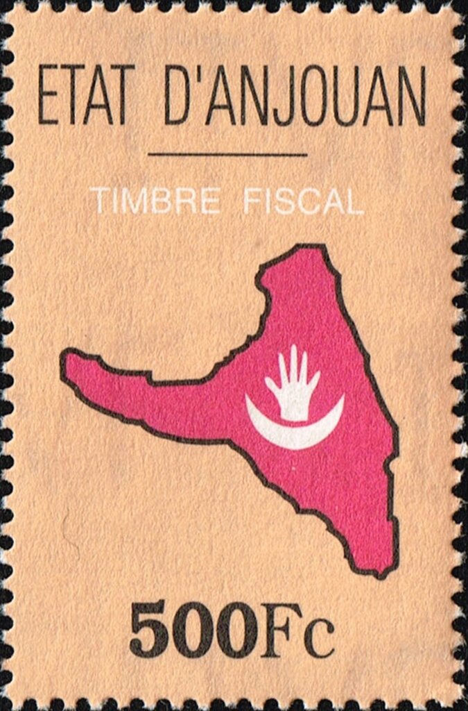 Map with flag