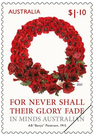 Red Memorial Wreath