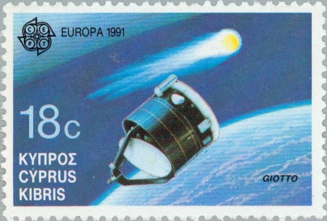 EUROPA/CEPT 1991 - Spaceship Giotto