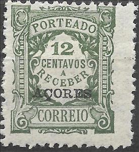 Stamp, stamps of Portugal of 1922, overprinted, Azores,  , Numbers