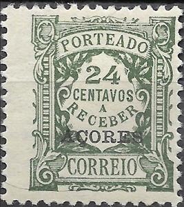 Stamp, stamps of Portugal of 1922, overprinted, Azores,  , Numbers