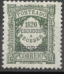 Stamp, stamps of Portugal of 1922, overprinted, Azores,  , Numbers