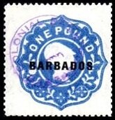Stamp, Britannia, Barbados,  , Women
