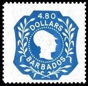 Stamp, Britannia, Barbados,  , Women