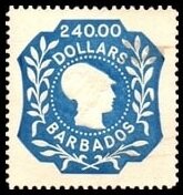 Stamp, Britannia, Barbados,  , Women
