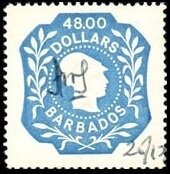 Stamp, Britannia, Barbados,  , Women