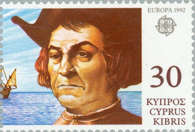 EUROPA/CEPT 1992 - Portrait of Christopher Columbus