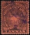 Stamp, Light and Liberty, British East Africa Protectorate,  , Crowns and Coronets, Sun