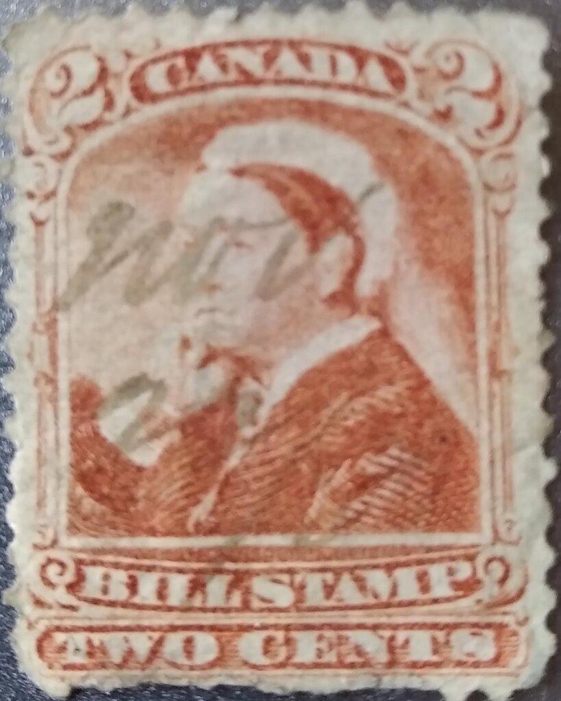Queen Victoria 1868 Third Bill Issue