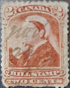 Stamp, Queen Victoria 1868 Third Bill Issue, Canada,  , Famous People, Heads of State, Queens, Royalty, Women